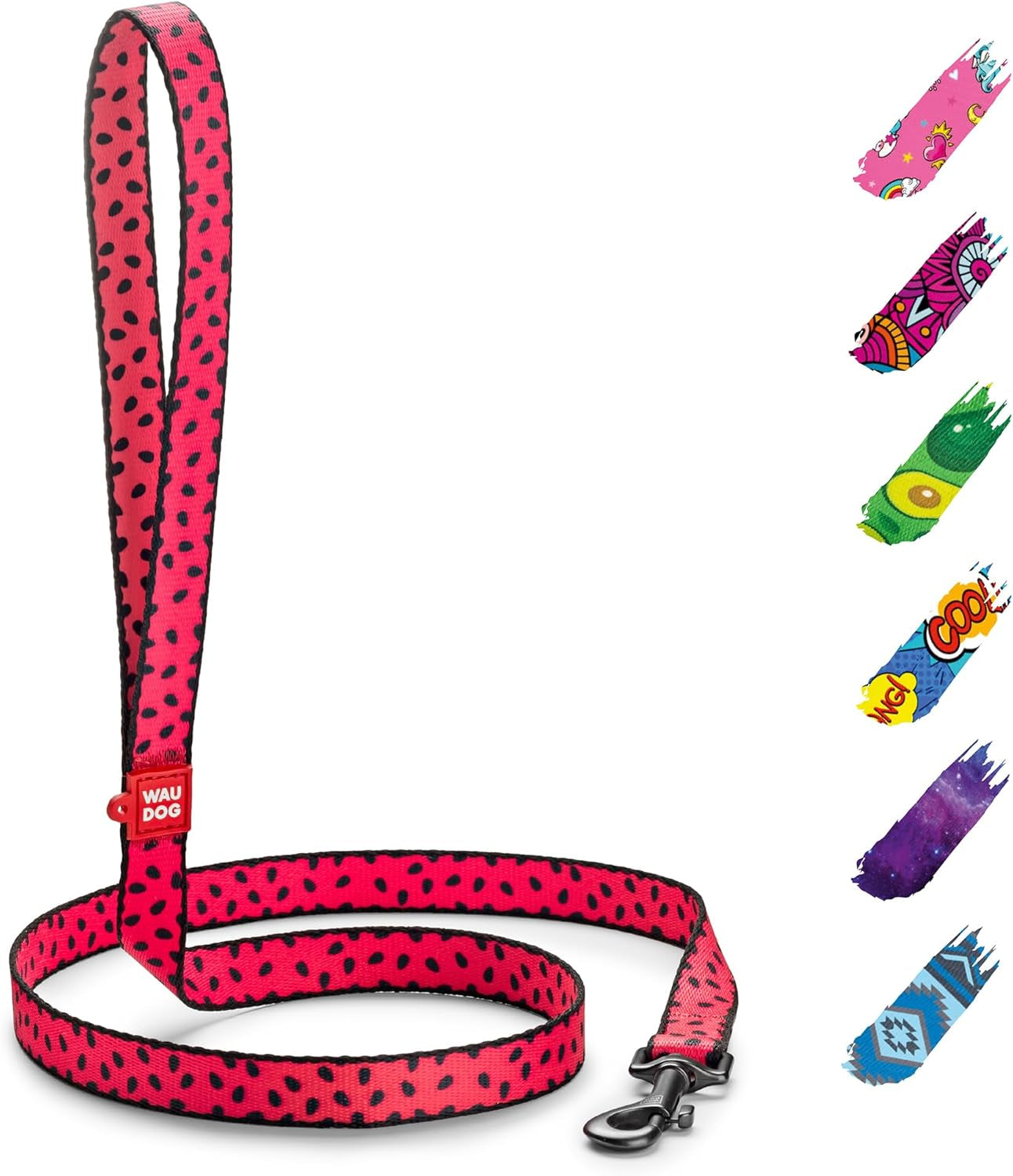 Nylon Dog Leash for Small & Medium Dogs - 4 Ft Heavy Duty Leash for Large Breeds